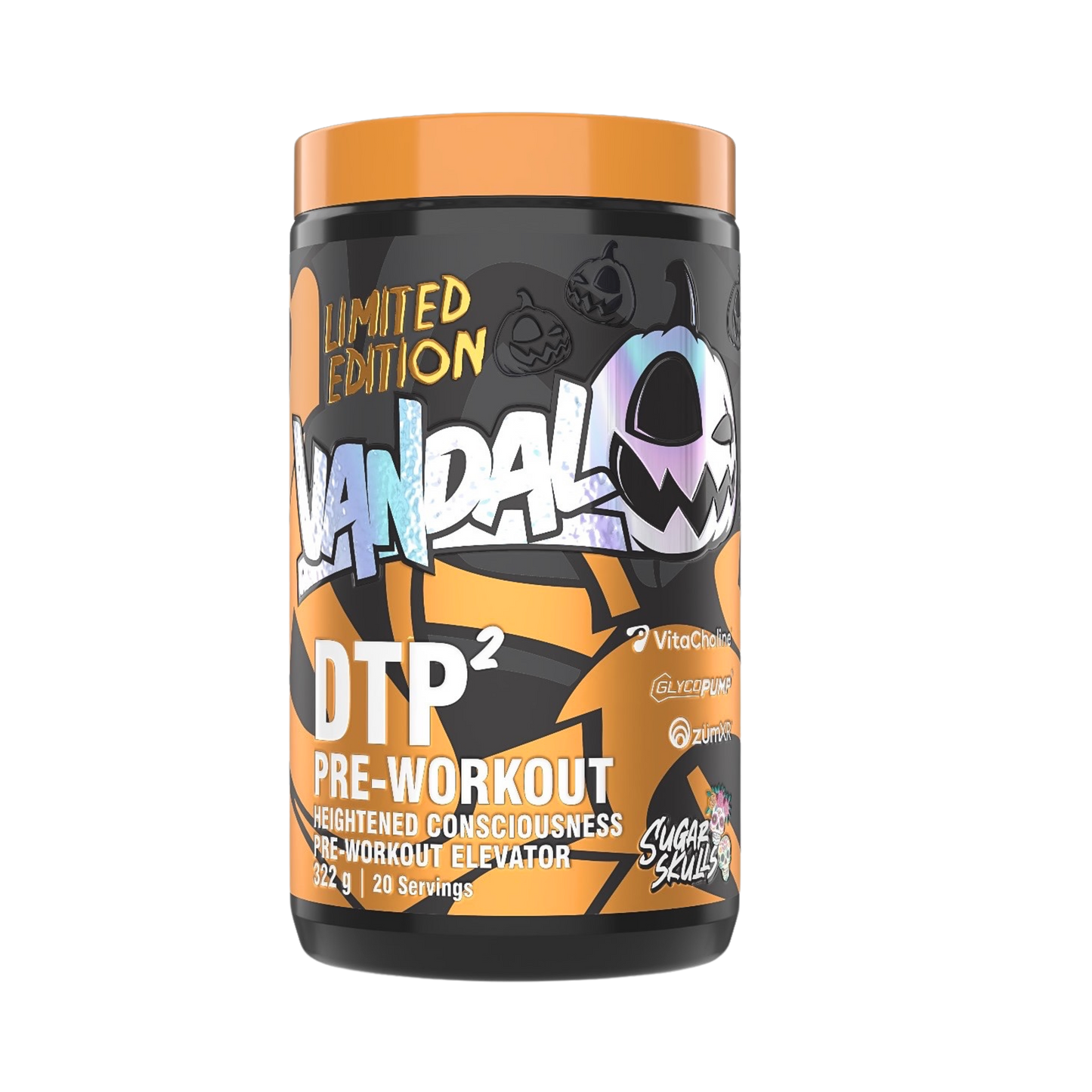 VANDAL DTP2 PRE-WORKOUT SUGAR SKULL LIMITED EDITION