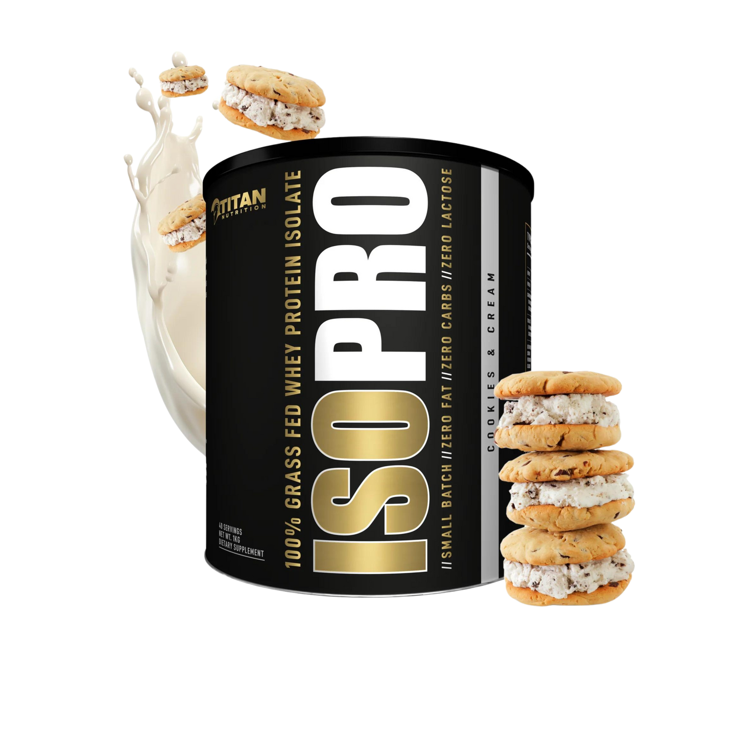 ISOPRO Grass Fed Whey Protein Isolate 1kg