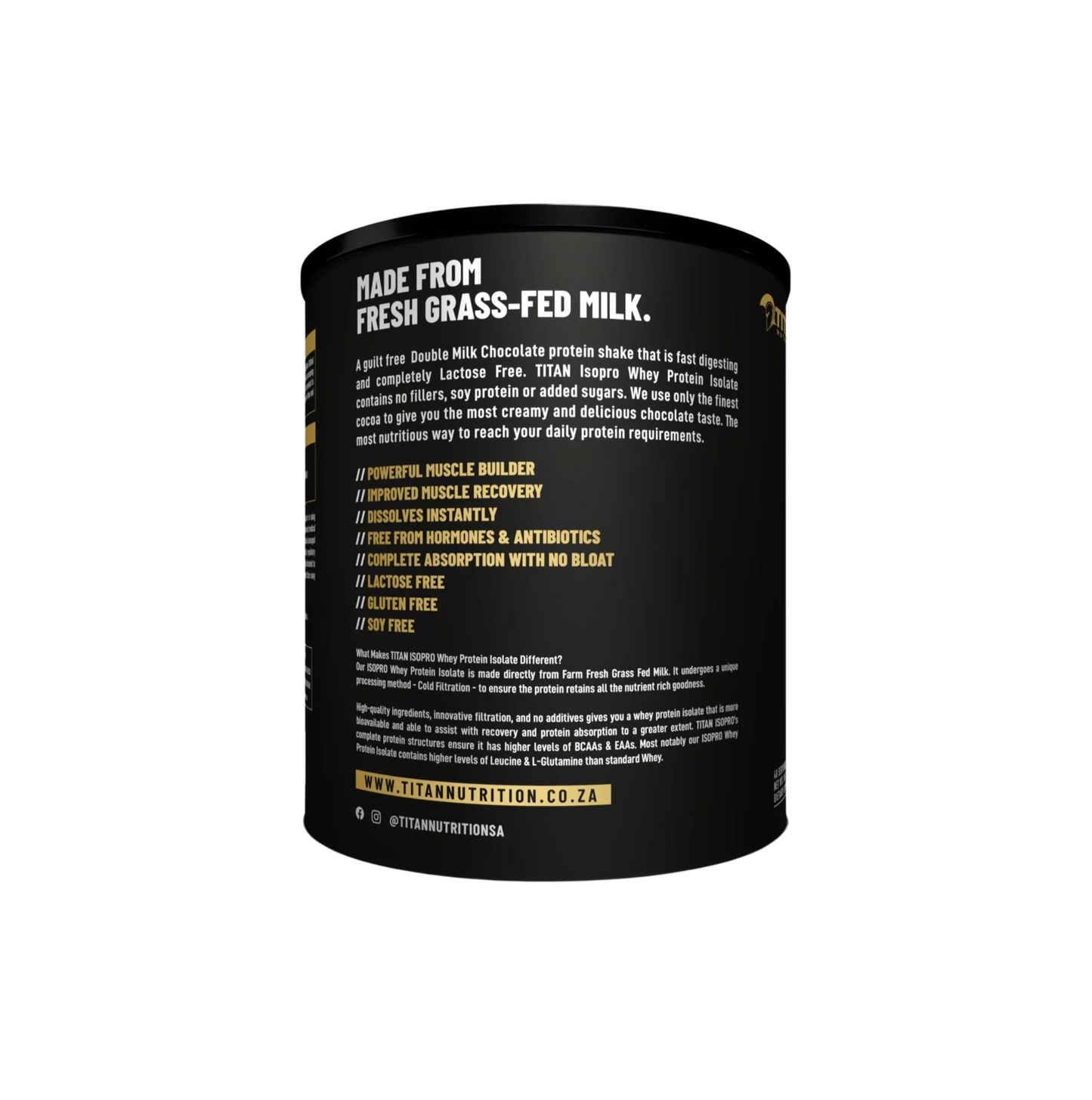 ISOPRO Grass Fed Whey Protein Isolate 1kg