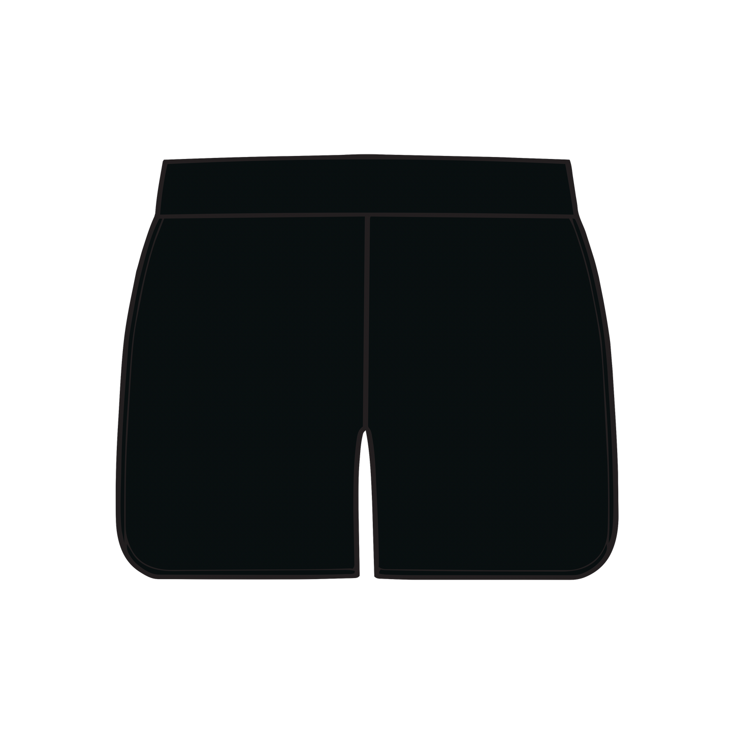 BLACK TRAINING SHORTS