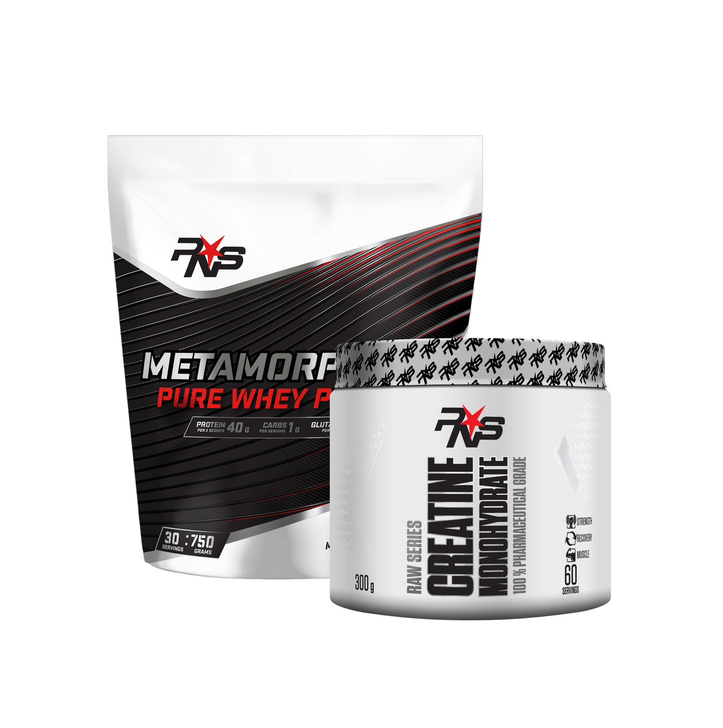 METAMORPHOSIS WHEY PROTEIN + CREATINE MONOHYDRATE