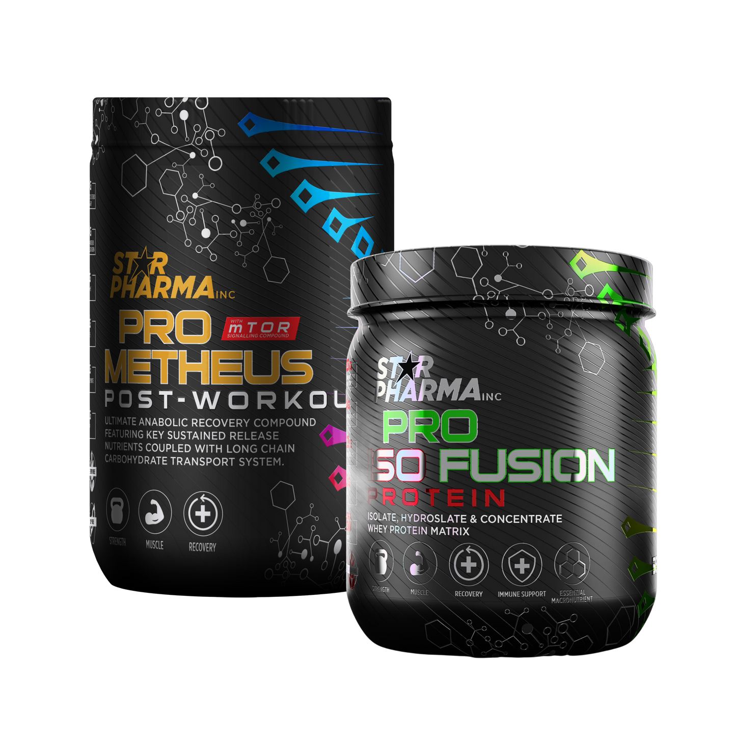 PRO METHEUS POST-WORKOUT + PRO ISO FUSION PROTEIN