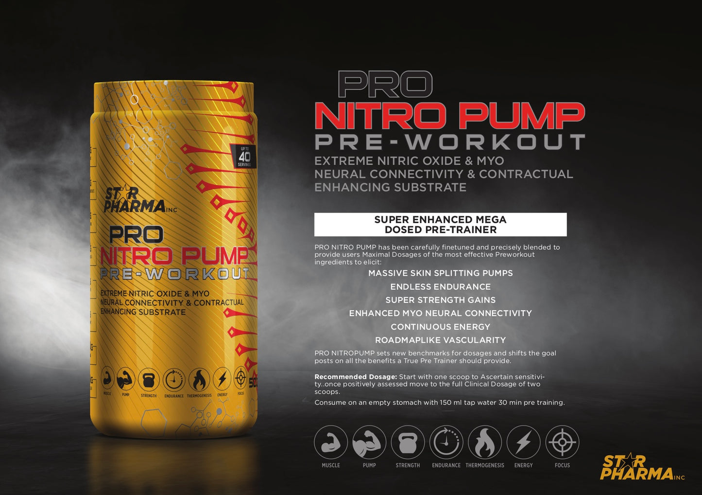 PRO NITRO PUMP Pre-Workout