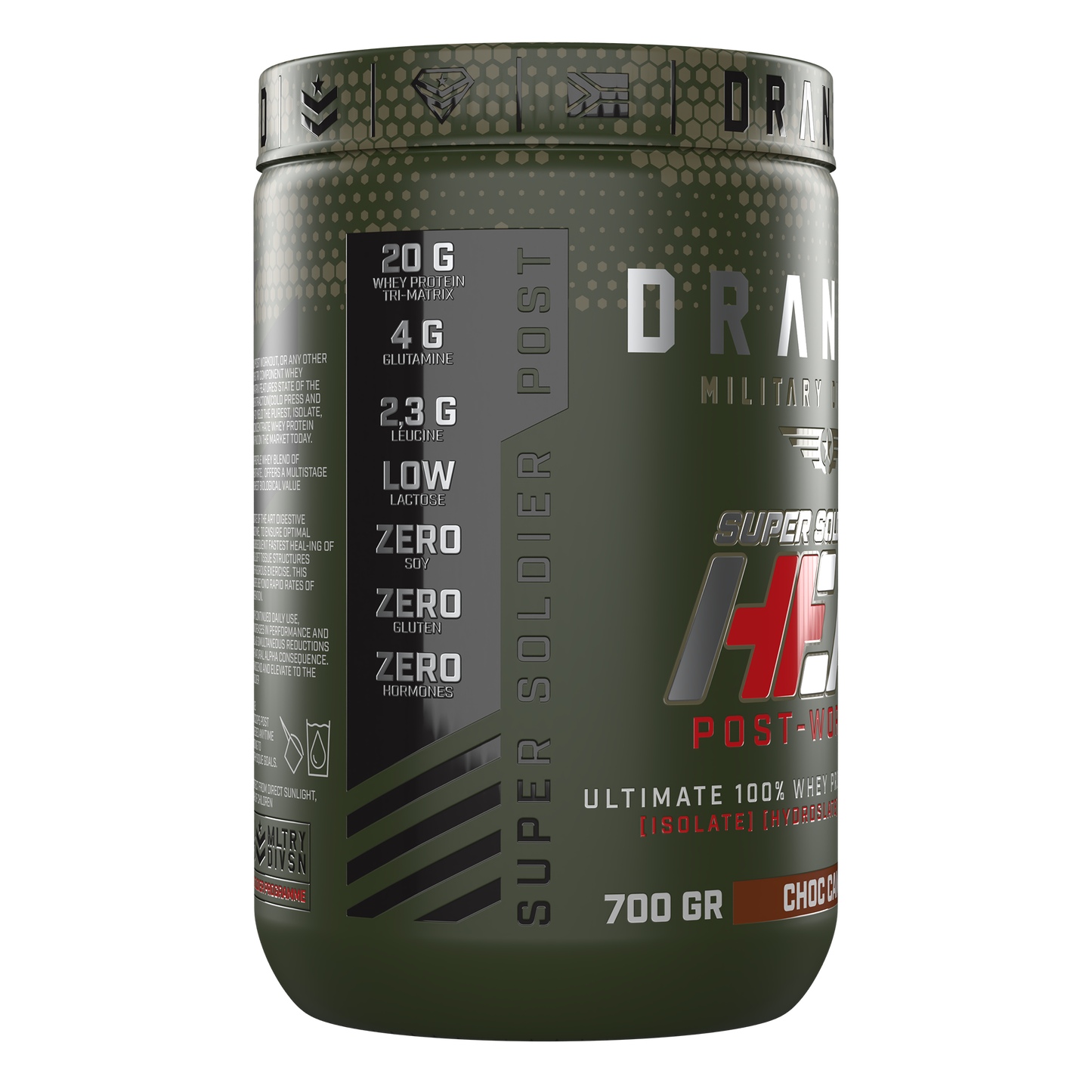 HEAL Post-Workout 100% Whey Protein Tri-Matrix 700g
