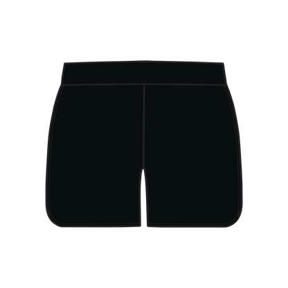 BLACK TRAINING SHORTS
